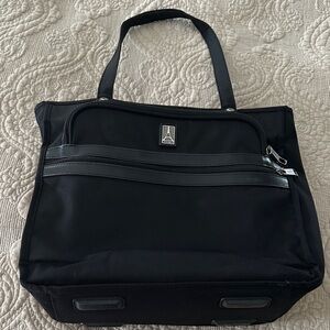Elegant Black Laptop Tote Bag